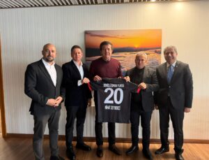 Deniz İdmanyurdu Yönetiminden Nihat Zeybekci’ye Ziyaret: Şehrin Spor Vizyonu İstişare Edildi