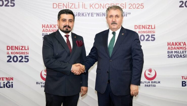 Denizli’de BBP’de görev değişimi: Selman Yeniçulha İl Başkanı oldu