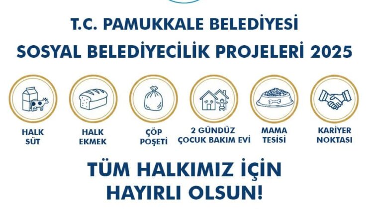 Resmi Reklam – Pamukkale Belediyesi Sosyal Belediyecilik Projeleri 2025