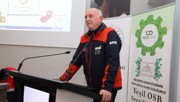 Denizli OSB’de Sivil Savunma ve Afet Eğitimleri Düzenlendi