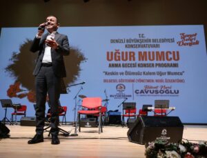 Denizli Büyükşehir Uğur Mumcu’yu Andı
