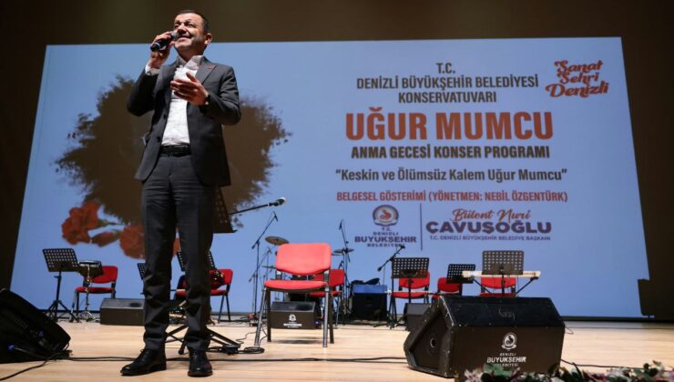 Denizli Büyükşehir Uğur Mumcu’yu Andı