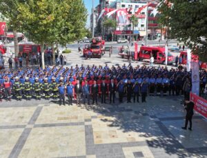 Denizli Büyükşehir’in Ateş Savaşçıları 7/24 Sahada