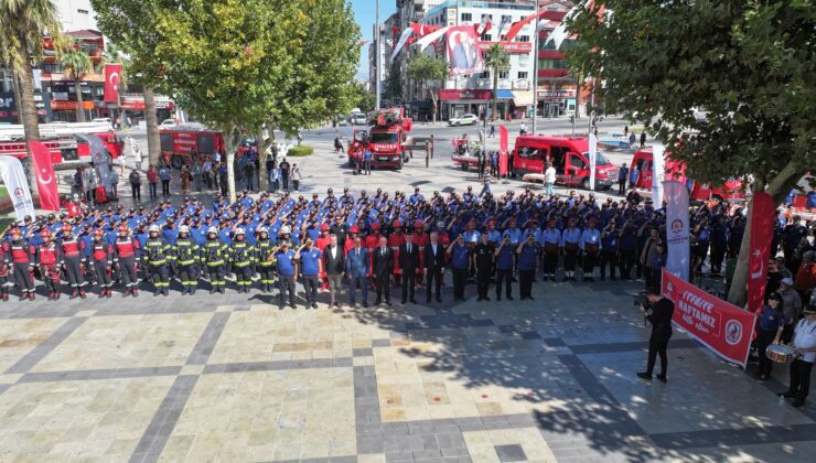 Denizli Büyükşehir’in Ateş Savaşçıları 7/24 Sahada