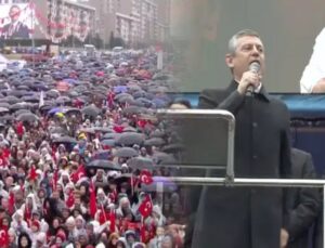 Özel’den Denizli’de Yağmur Altında Miting: Sen Sebepsin Buna Erdoğan