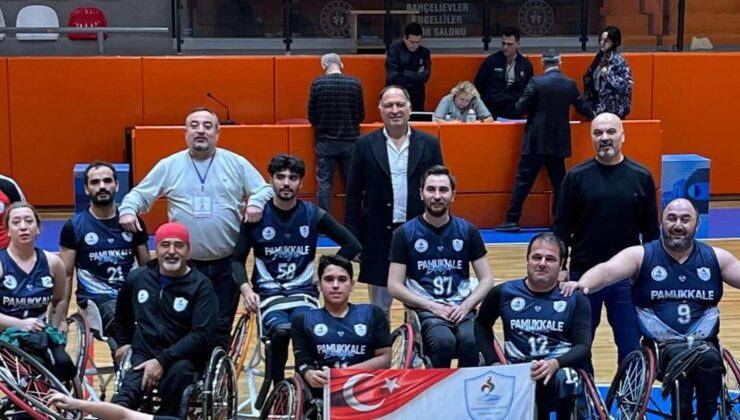 Pamukkale Belediyespor, Tbesf 1. Ligi’nde Zirve Takibini Sürdürüyor