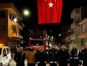 Tavas’ın Her Noktası Bayraklarla Donatıldı