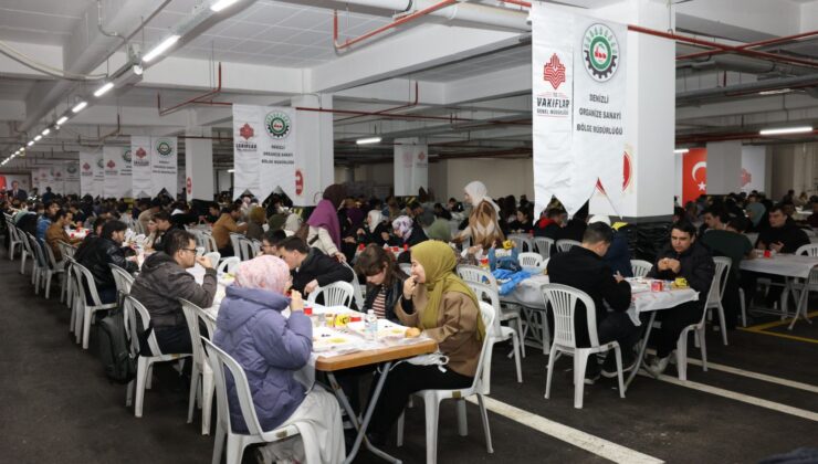 Denizli OSB’nin Geleneksel İftar Sofrasında 3 Bin Öğrenci Buluştu
