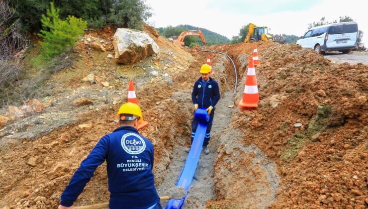 Büyükşehir DESKİ’den Elmalı Mahallesi’ne Altyapı Yatırımı