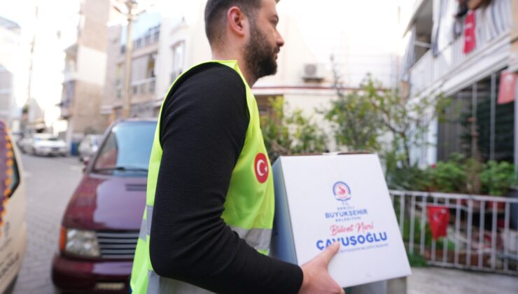 Büyükşehir ile Ramazan Bereketi Kapı Kapı Yayılıyor