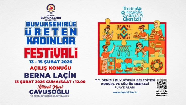 Büyükşehirle Üreten Kadınlar Festivali Başlıyor