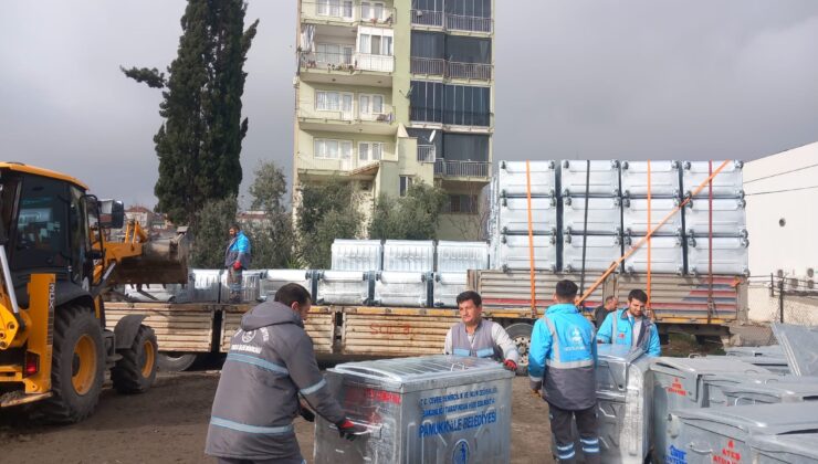 Pamukkale’de Atık Yönetimi Güçleniyor: Yeni Konteynerler İlçeye Ulaştı