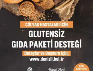 Denizli Büyükşehir Çölyak Hastalarını Yalnız Bırakmıyor