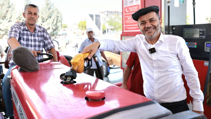 Denizli Büyükşehir’den Üreticiye Mazot Desteği