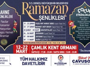 Denizli’de Ramazan Büyükşehir İle Bir Başka Yaşanacak