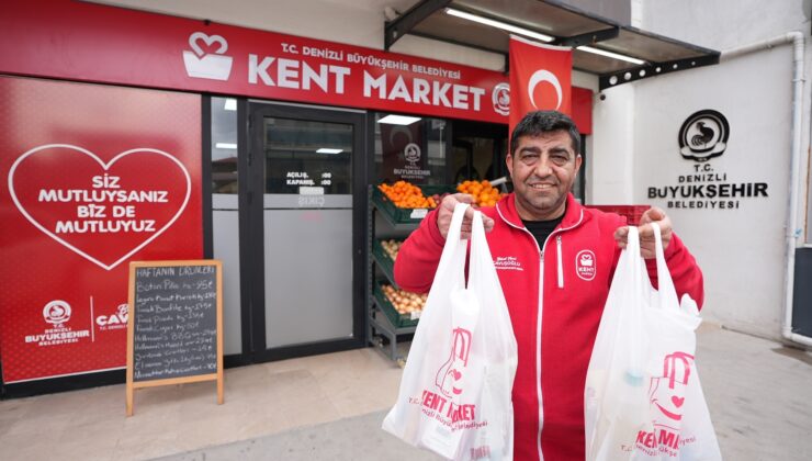 Kent Market’te 1 Yaşında 183 Bin 700 Kişiye Doğrudan Destek