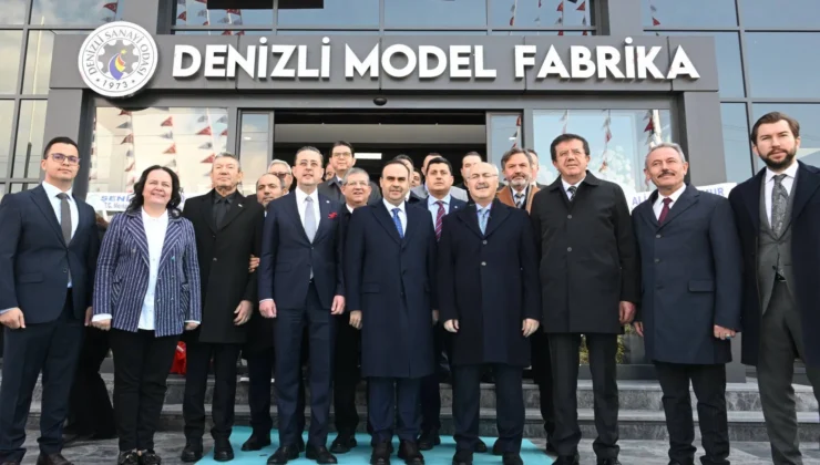 Denizli Sanayisinin Tarihi Günü; ‘Denizli Model Fabrika’ Açıldı!