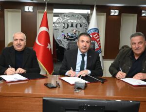 Başkan Erdoğan, Kolları Sıvadı DTO’nun Yeni Binası İçin İmzalar Atıldı