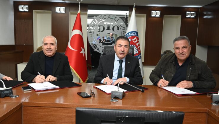 Başkan Erdoğan, Kolları Sıvadı DTO’nun Yeni Binası İçin İmzalar Atıldı