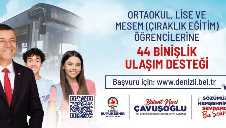 Büyükşehir’in Ulaşım Desteği Başvuruları Uzatıldı