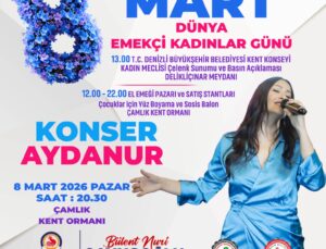 Denizli Büyükşehir’den 8 Mart’a Özel Anlamlı Programlar