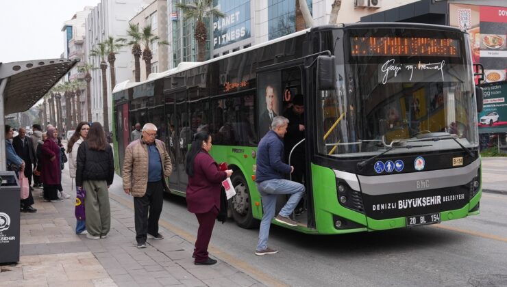 Denizli Büyükşehir’den Bayramda Ücretsiz Ulaşım Kolaylığı