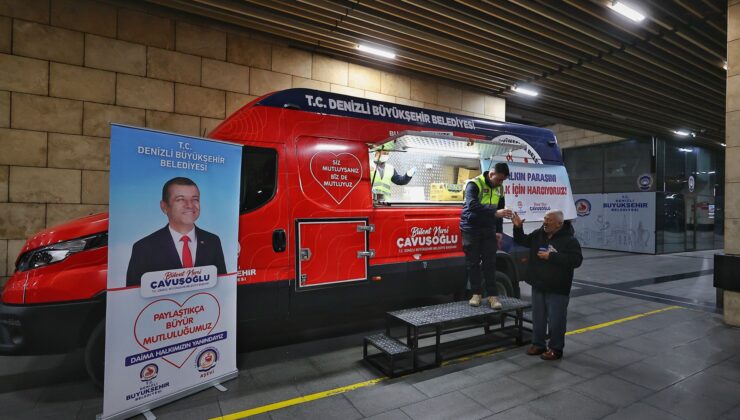 Denizli Büyükşehir’den Otogarda Sahur İkramı