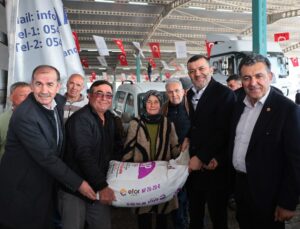 Denizli Büyükşehir’den Üreticiye 2 Milyon Kiloluk Gübre Desteği