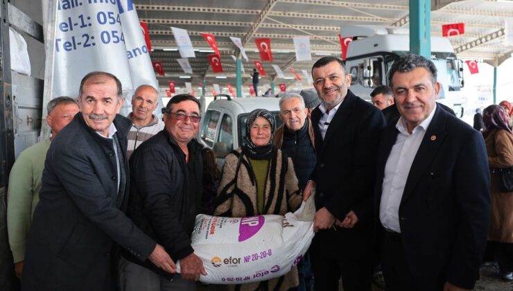 Denizli Büyükşehir’den Üreticiye 2 Milyon Kiloluk Gübre Desteği