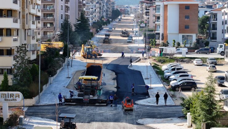 Gerzele Mahallesi’nde Asfalt Seferberliği Başladı