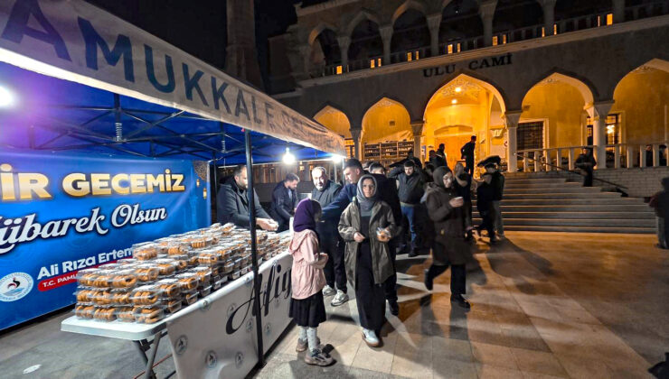 Pamukkale Belediyesi Kadir Gecesi’nde Binlerce Vatandaşla Buluştu
