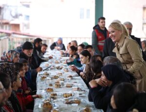 İftar Sofrası Bu Kez İlbade Mahallesi’ne Kuruldu