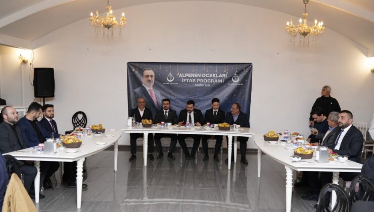 Alperenler Denizli’de Ramazan Sofrasında Buluştu
