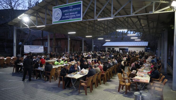 Çameli’de Birlik Tablosu: AK Parti, MHP ve CHP İlçe Başkanları Belevi İftarında