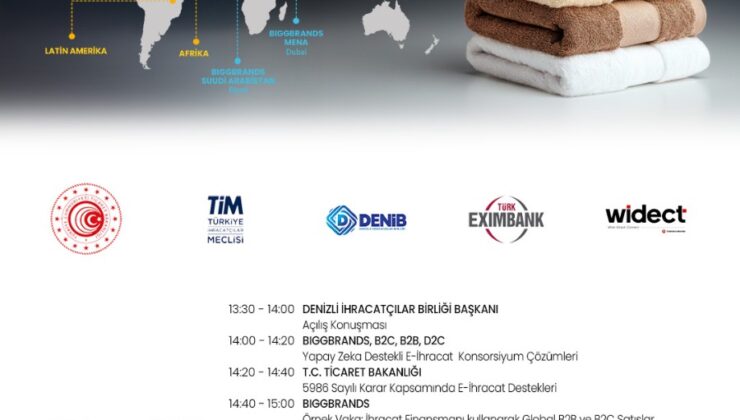 BIGGBRANDS ile Türkiye’den Dünya’ya E-İhracat Konferansları“ Go Global Prime ” şimdi DENİZLİ‘de!..