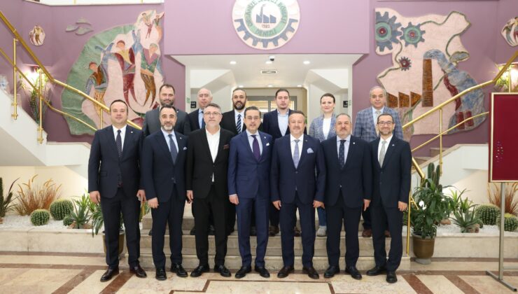 Denizli Sanayi Odası’ndan Denizli OSB Yönetimi’ne Tebrik Ziyareti
