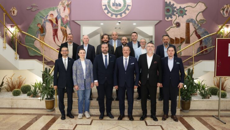 Denizli Gazeteciler Cemiyeti’nden Denizli OSB Yönetimine Hayırlı Olsun Ziyareti