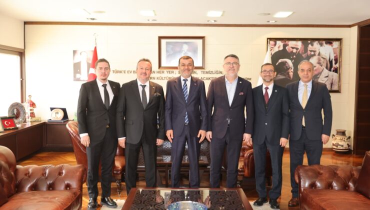 Denizli OSB Yönetimi’nden Denizli Büyükşehir Belediyesi’ne Ziyaret