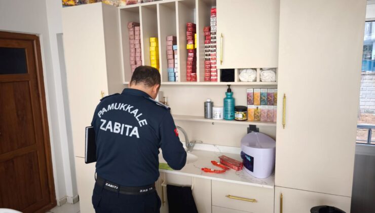 Pamukkale Belediyesi’nden Güzellik Salonu ve Kuaförlere Sıkı Denetim