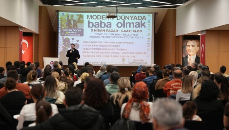 Büyükşehir’in Modern Babalık Seminerine Yoğun İlgi