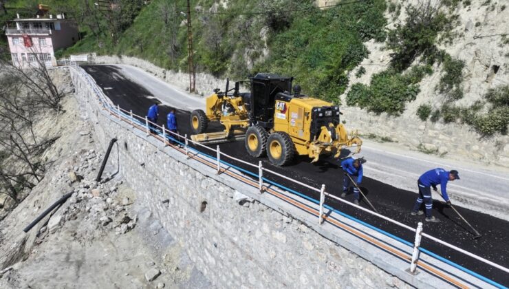Denizli Büyükşehir’den Babadağ’da Ulaşım Yatırımı