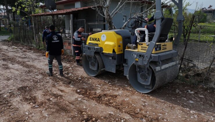 Pamukkale Belediyesi’nden Korucuk’a Asfalt Hamlesi