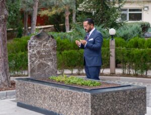 Yılmaz: “O Türk Dünyası’nın Başbuğu’ydu”