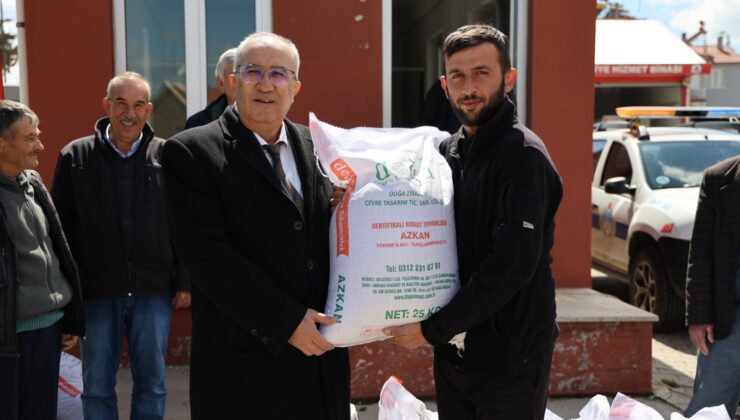 Çameli’de Çiftçilere Nohut Tohumu Desteği