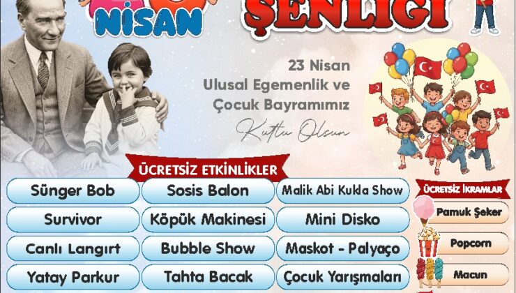 Resmi Reklam – Pamukkale Belediyesi 23 Nisan Çocuk Şenliği