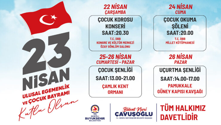 Resmi Reklam – DBB 23 Nisan Ulusal Egemenlik ve Çocuk Bayramı