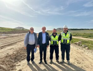 Milletvekili Şahin Tin, Makina İhtisas OSB Sahasını İnceledi