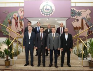 Denizli Defterdarı’ndan Denizli OSB Yönetimine Tebrik Ziyareti