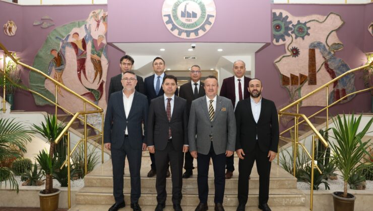 Denizli Defterdarı’ndan Denizli OSB Yönetimine Tebrik Ziyareti
