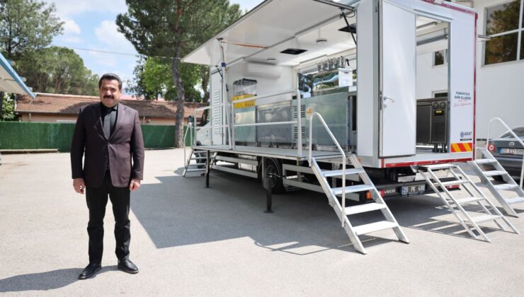 Başkan Ertemur Yeni Mobil İkram Aracını Tanıttı